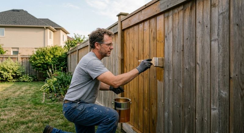 Cedar Fence Sealing in Tacoma, WA