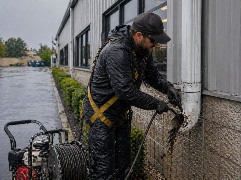 Commercial Downspout Cleaning in Littleton, CO