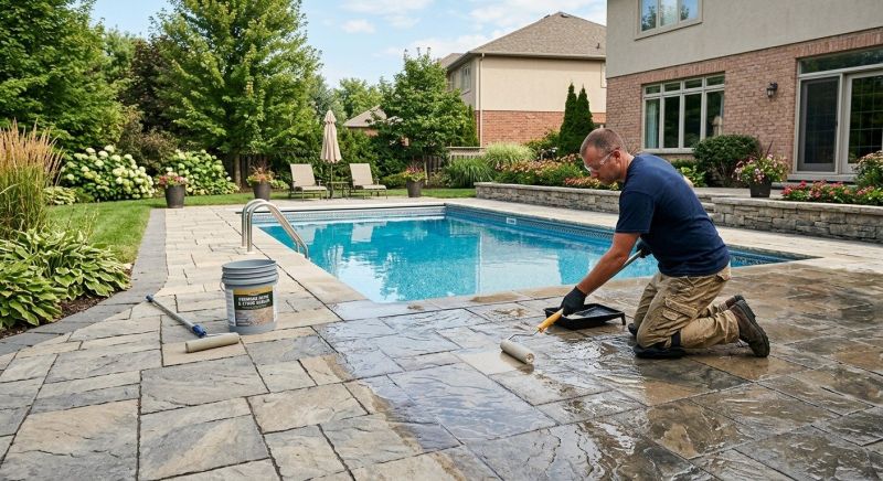 Concrete Patio Sealing in Redmond, WA
