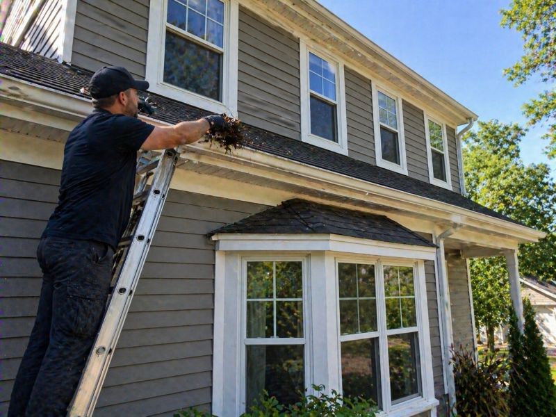 Eavestrough Clearing in Bergen County, NJ