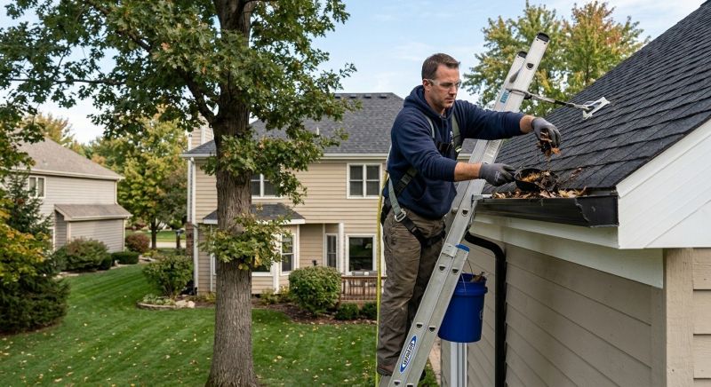 Garage Gutter Cleaning in Baltimore, MD