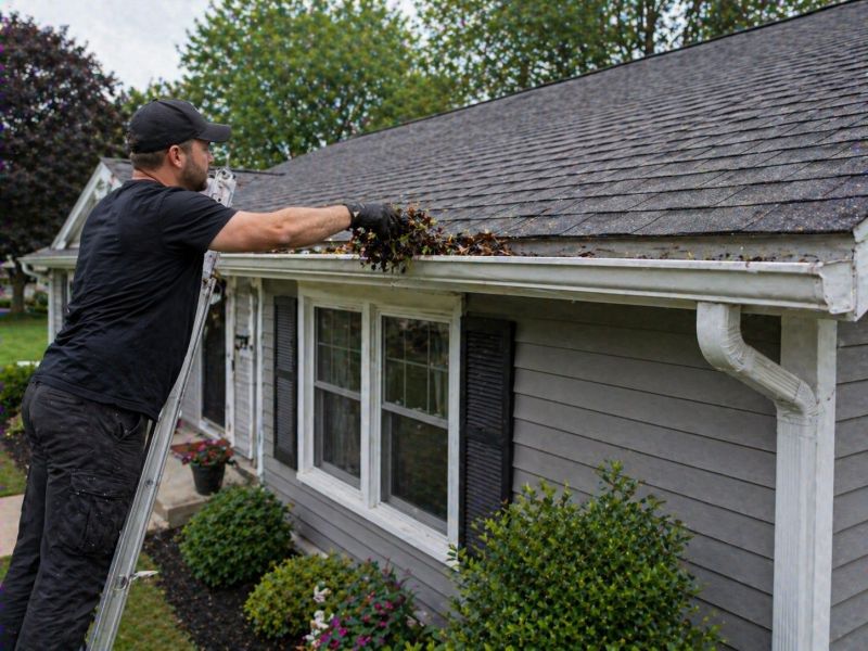 Gutter Blockage Removal in Fredericksburg, VA