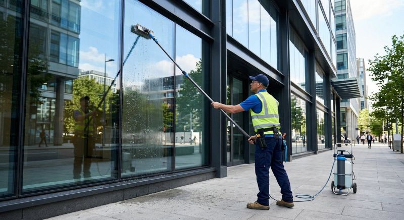 Office Building Window Washing in Denver County, CO