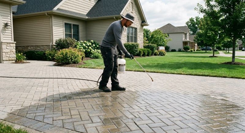 Paver Driveway Sealing in Kitsap County, WA