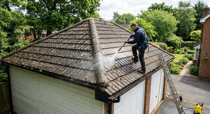 Shingle Roof Washing in Vancouver, WA
